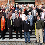 Teilnehmer der Tagung vor der Hochschule für Künste Bremen (Foto: Hannes v.d. Fecht)<br>