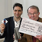 Alexander Heinz und Friedhelm Kürpig mit Phänomena-Trophäe (Foto: Georg Glaeser)<br>