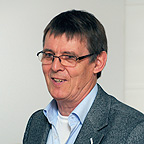 Gert-Martin Greuel beim Vortrag. Foto: Lutz Liebert, MZ der TU Dresden<br>