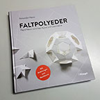 Buch Faltpolyeder. Foto: DL<br>